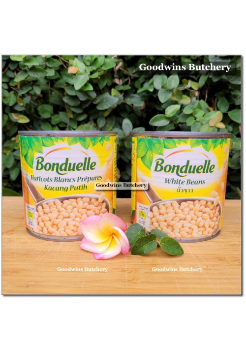 Vegetable Bonduelle France tin WHITE BEAN 400g